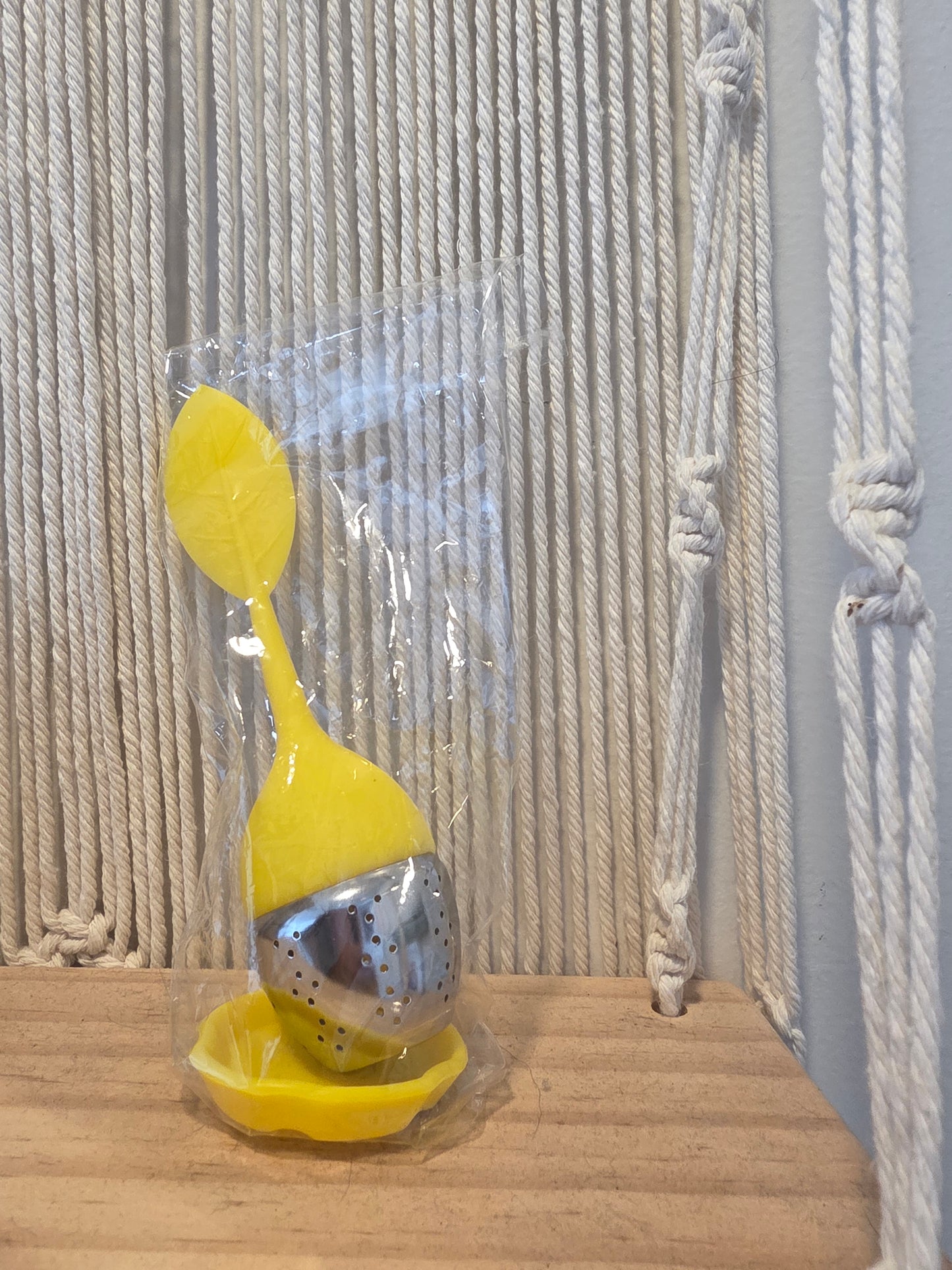 Tea steeper, silicon stainless steel